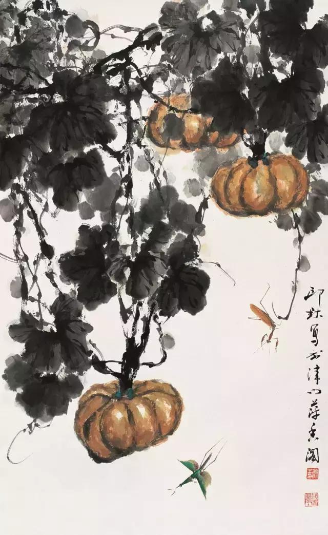 大师萧朗先生精品画作清赏