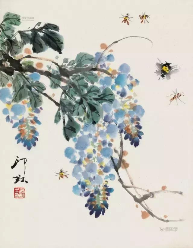 大师萧朗先生精品画作清赏