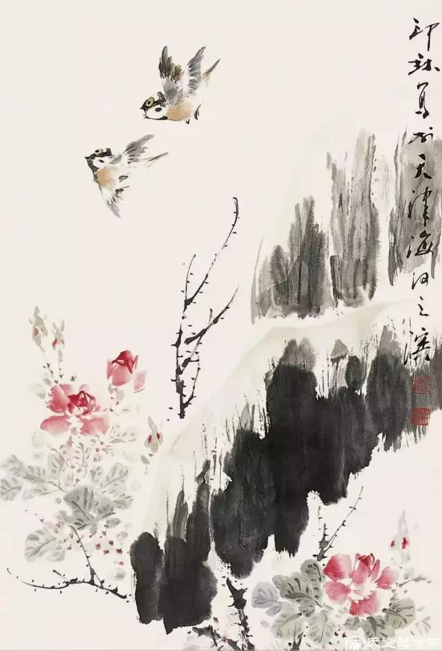 大师萧朗先生精品画作清赏