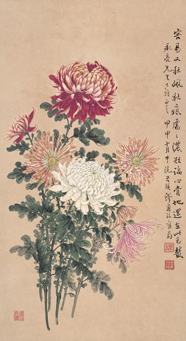 精美｜缪谷瑛百花图集与菊谱（130幅）