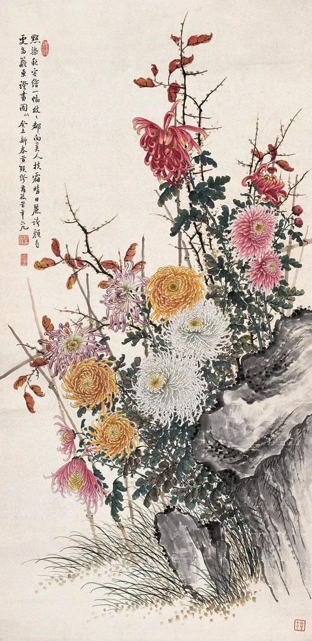 精美｜缪谷瑛百花图集与菊谱（130幅）