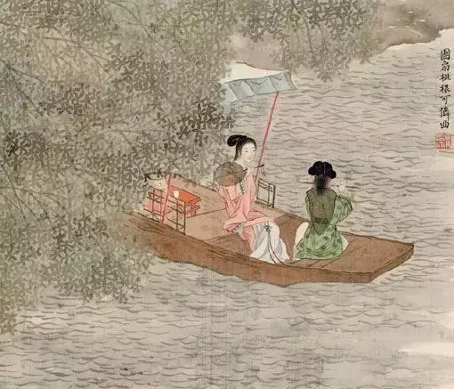 海派九大家笔下的仕女图，如诗般的优雅！