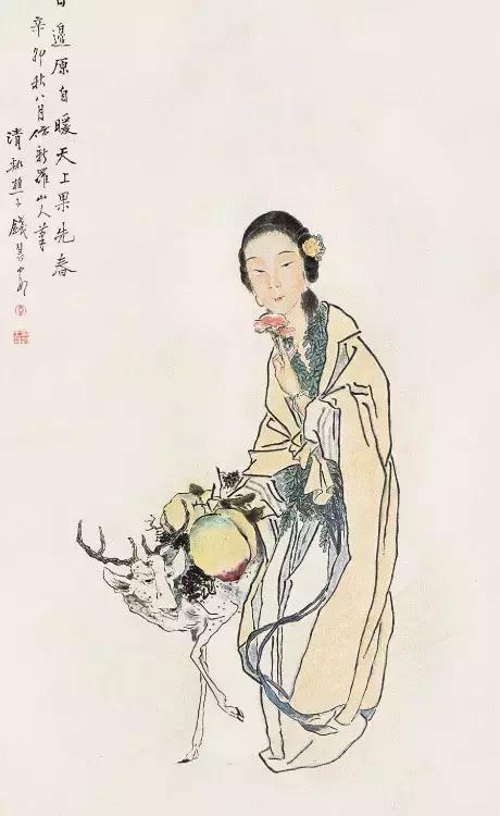 海派九大家笔下的仕女图，如诗般的优雅！