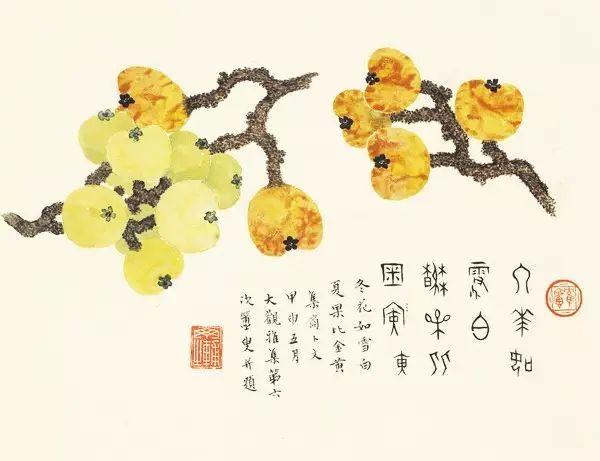 他是西泠印社创始人，也是民国画水果最好的画家！