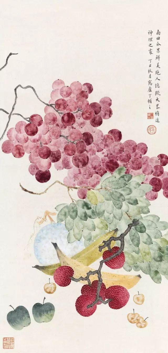 他是西泠印社创始人，也是民国画水果最好的画家！
