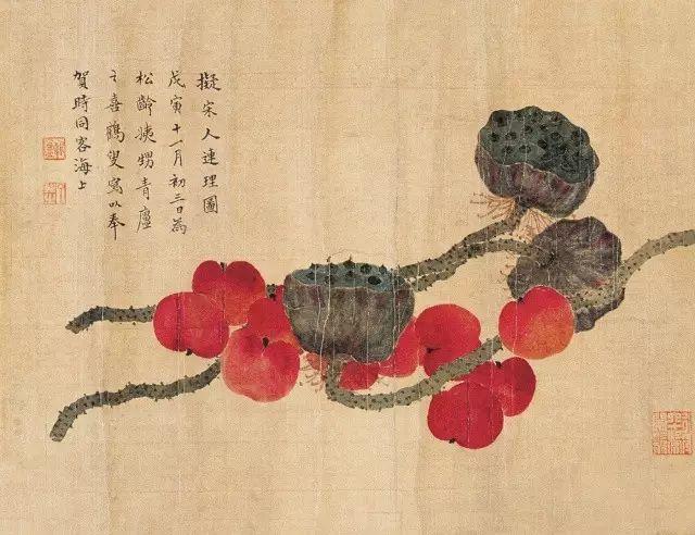 他是西泠印社创始人，也是民国画水果最好的画家！