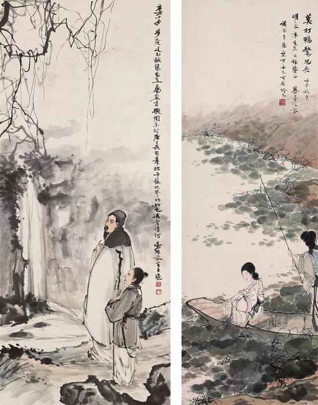 邓芬｜张大千称曾其为岭南唯一国画家（85幅）