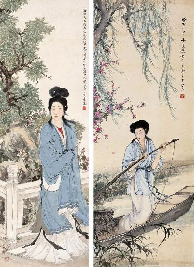 邓芬｜张大千称曾其为岭南唯一国画家（85幅）