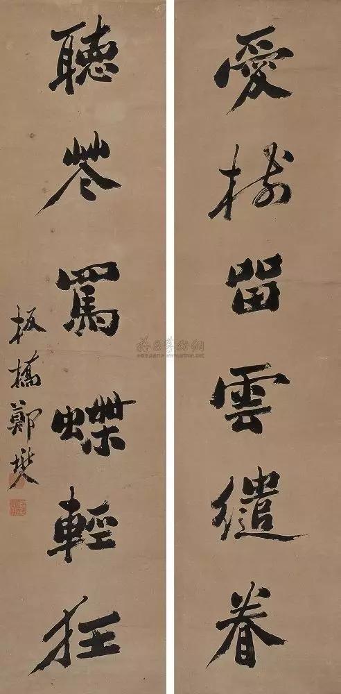 郑板桥的非隶非楷“六分半书”