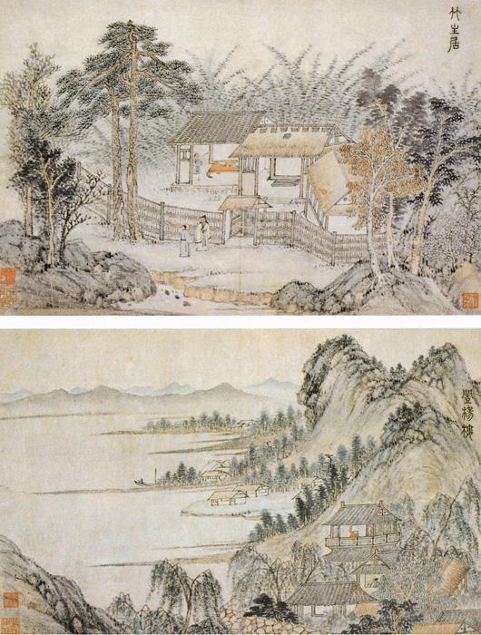 名画赏析——南别墅图卷