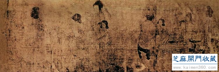 五代 周文矩绘画作品欣赏