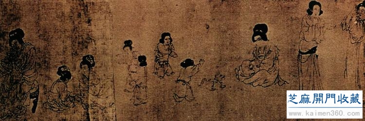 五代 周文矩绘画作品欣赏