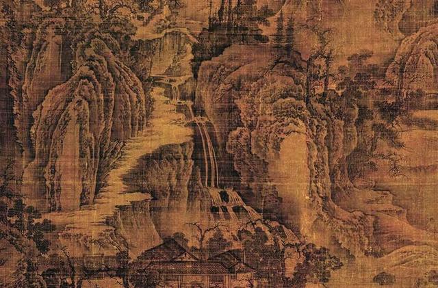 南宋高宗题“荆浩真迹神品”的《匡庐图》
