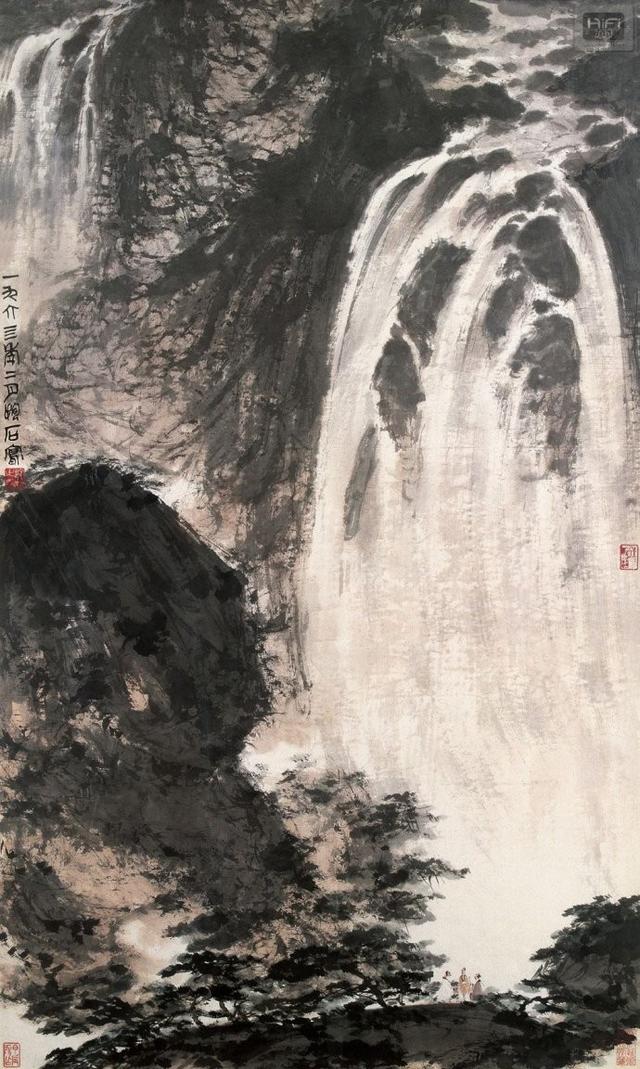 江山如此多娇 傅抱石！