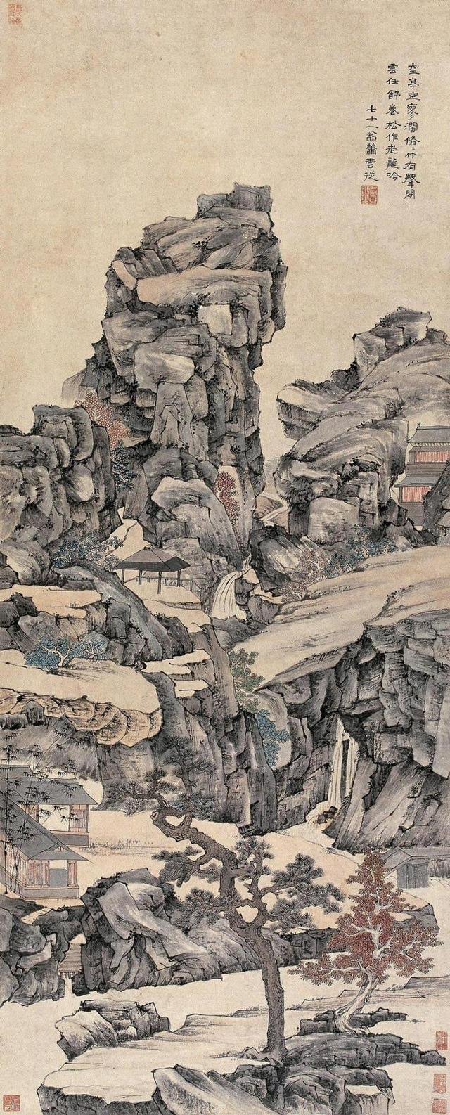 明 萧云从画选欣赏