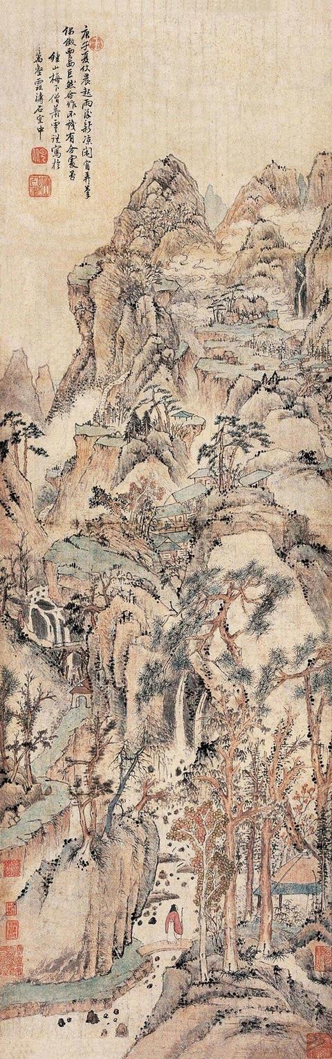明 萧云从画选欣赏