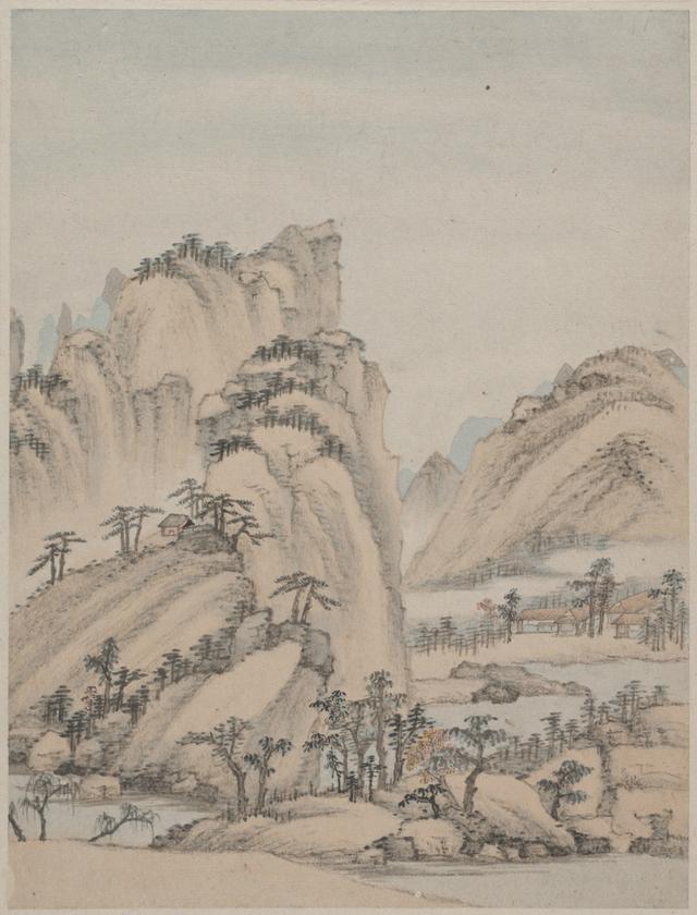 明 萧云从画选欣赏