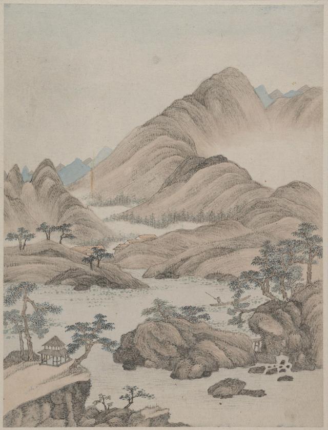 明 萧云从画选欣赏