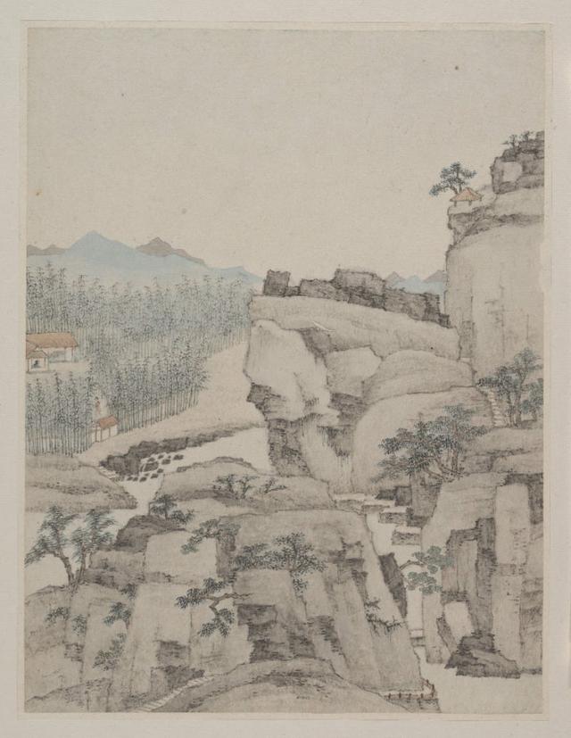 明 萧云从画选欣赏