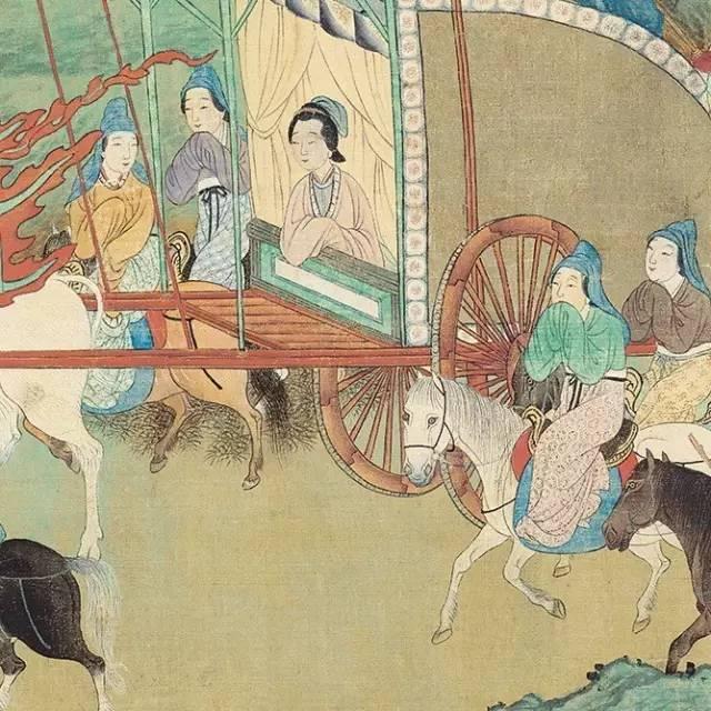 每日读一画 | 明 仇英 《仿陈居文姬归汉图》