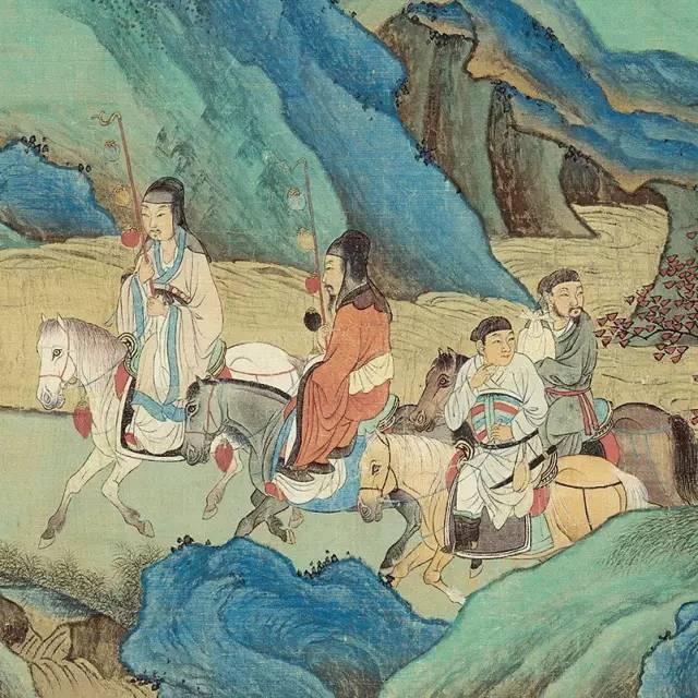 每日读一画 | 明 仇英 《仿陈居文姬归汉图》