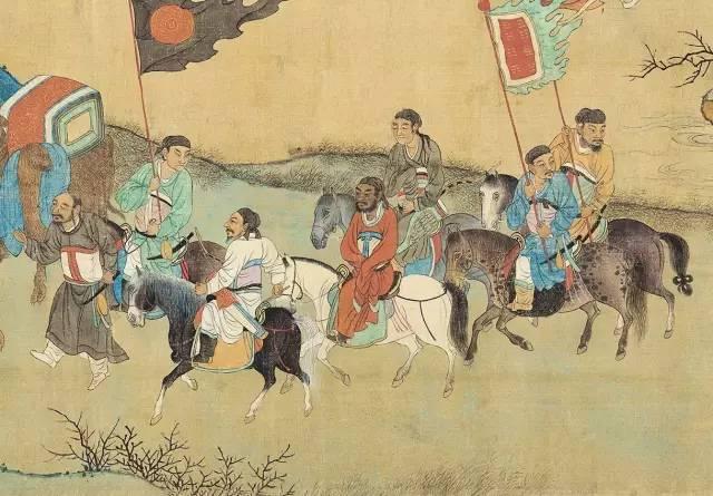 每日读一画 | 明 仇英 《仿陈居文姬归汉图》