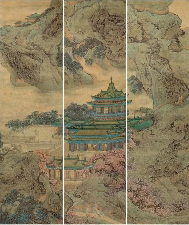 精良来雕饰 天然得天成——袁江《蓬莱瑶池图》赏析
