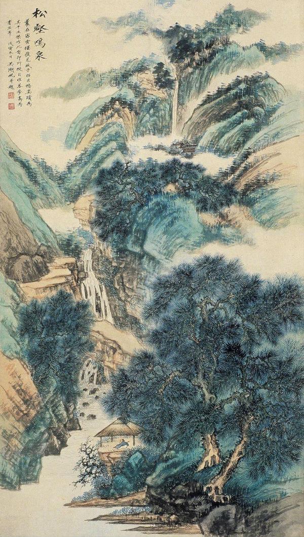 吴湖帆生前死后，令人唏嘘不已，高清山川作品欣赏