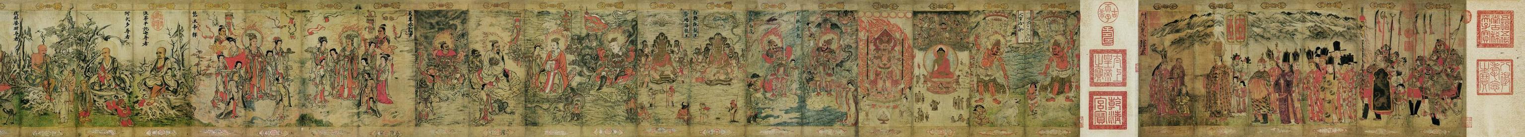 逐日读一画 | 清 丁观鹏《法界源流图》
