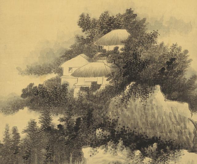 逐日读一画 | 清 龚贤 《群峰石潭图》