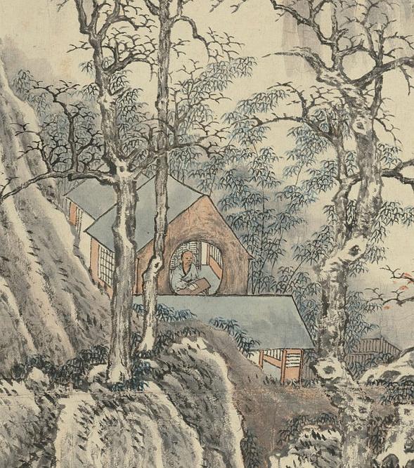 逐日读一画 | 清 高简 《为迎年作山川图》