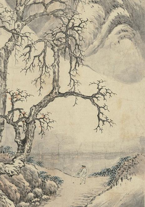 逐日读一画 | 清 高简 《为迎年作山川图》