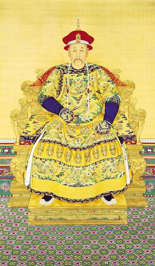 每日读一画｜清 郎世宁 清帝王图