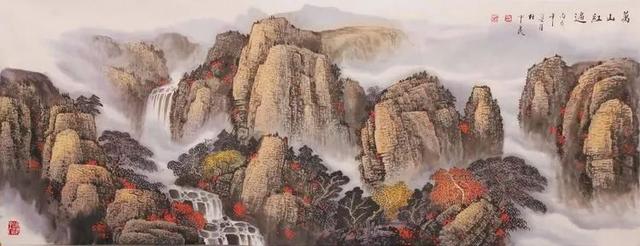 烟云与山川｜杜中良工笔山水画赏析（85幅）