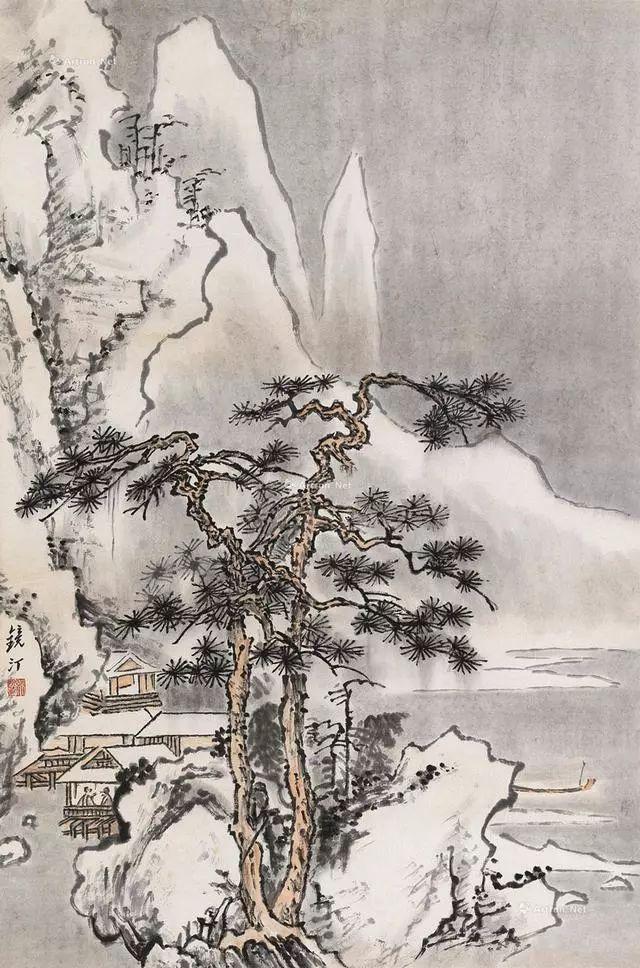 大家 | 吴镜汀国画的“笨功夫”（高清作品50幅）