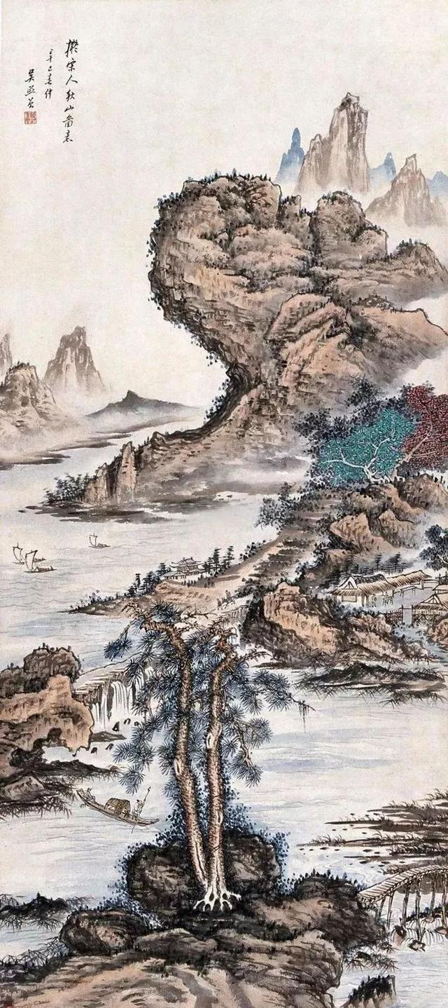 大家 | 吴镜汀国画的“笨功夫”（高清作品50幅）