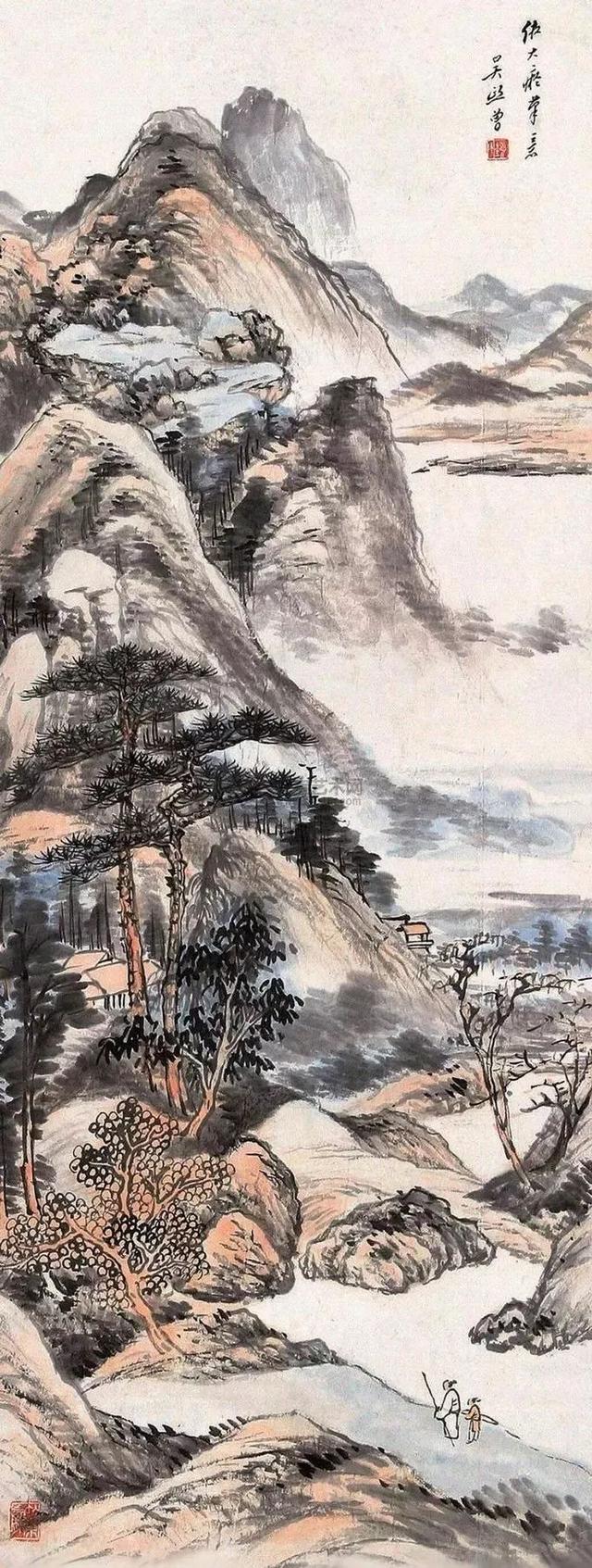 大家 | 吴镜汀国画的“笨功夫”（高清作品50幅）