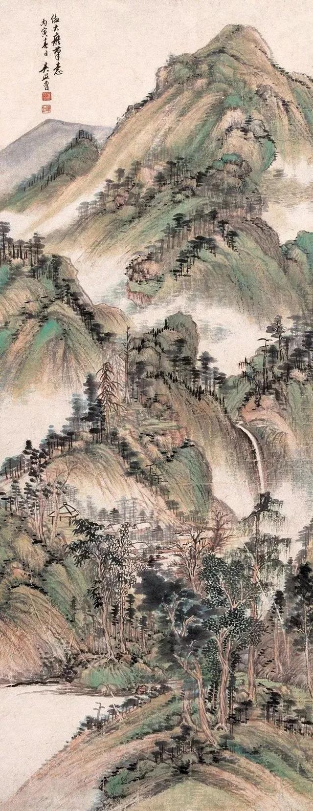 大家 | 吴镜汀国画的“笨功夫”（高清作品50幅）