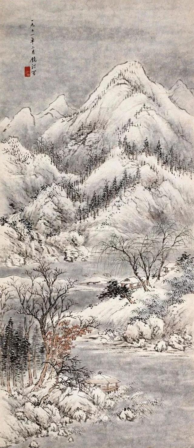 大家 | 吴镜汀国画的“笨功夫”（高清作品50幅）