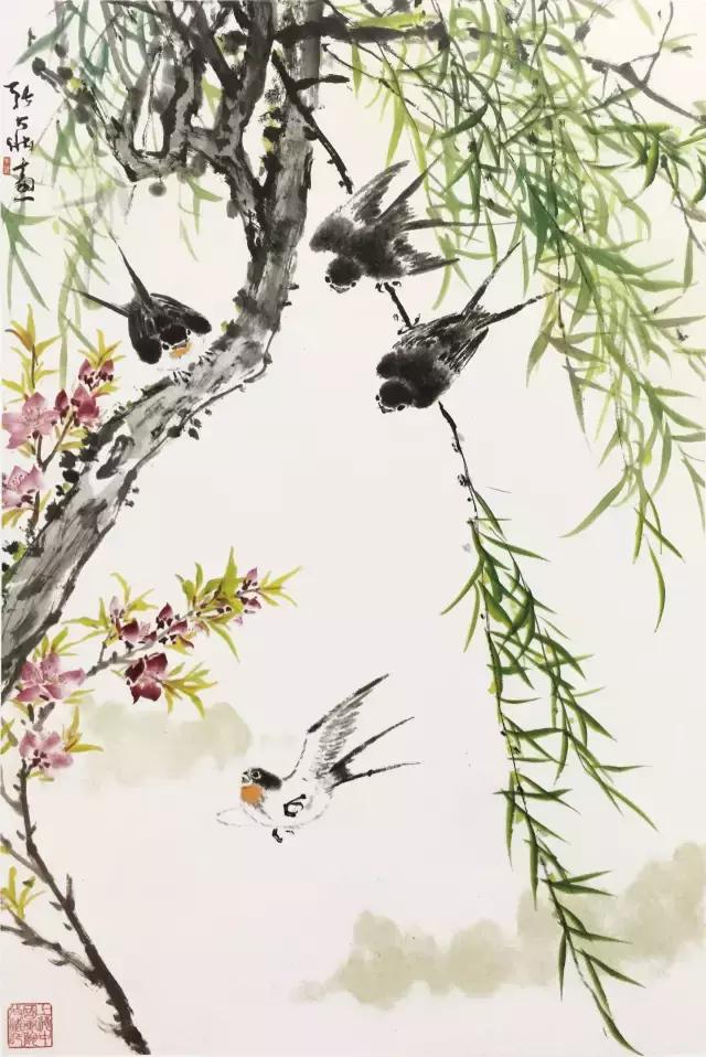 张大壮｜现代的恽南田，他创了没骨绘画新高度！