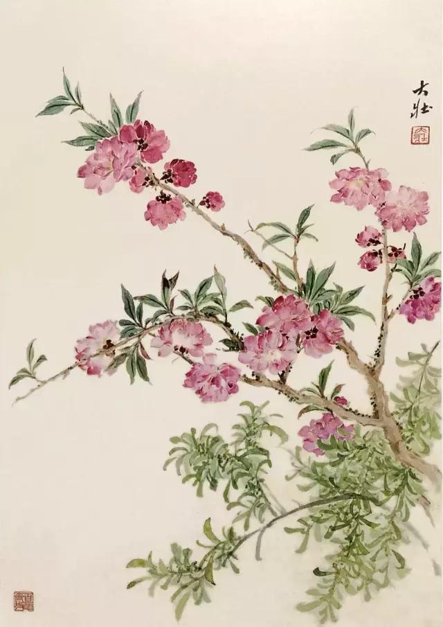 张大壮｜现代的恽南田，他创了没骨绘画新高度！