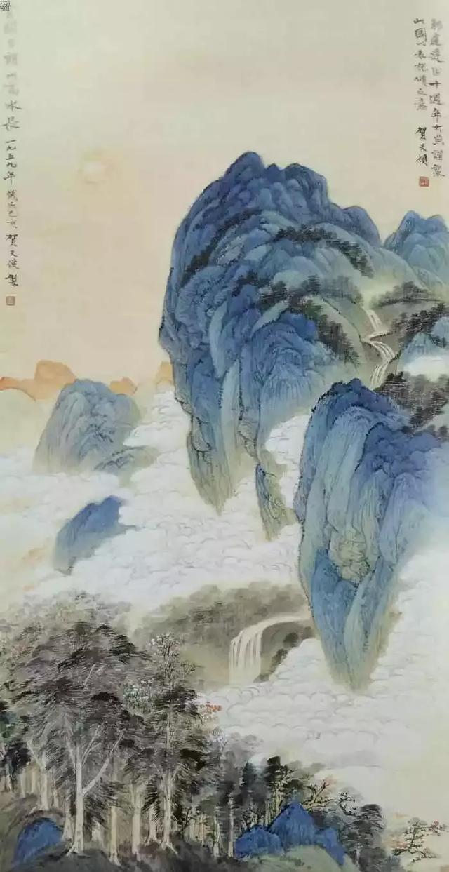 青绿山水画，为何颇受藏家青睐
