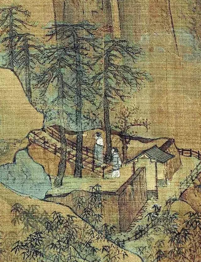 江山秋色图，山水画国宝