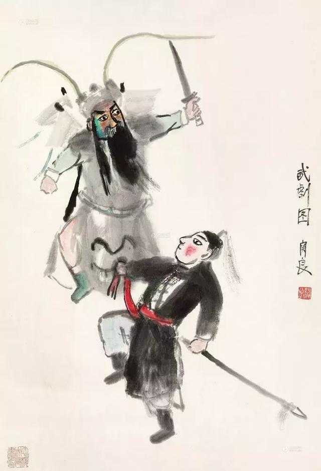 李苦禅：他的画法叫得意忘形！