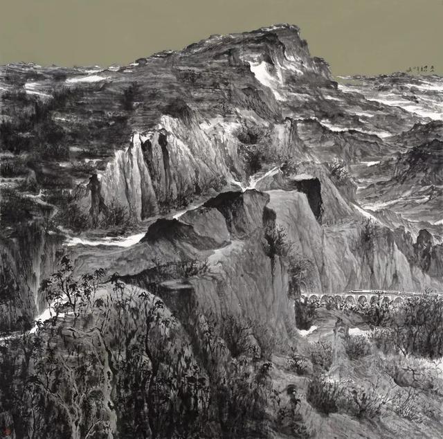 作品展｜沈胄现代山水画欣赏
