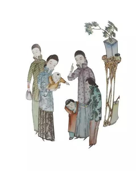 美色清华——粉彩中的民国时尚
