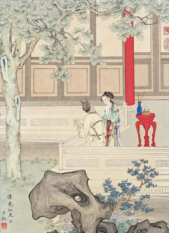 一代宗师｜晏少翔笔下的古典美人（90幅）