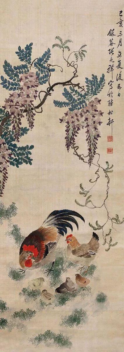 博学多才｜陆文郁的绘画造诣
