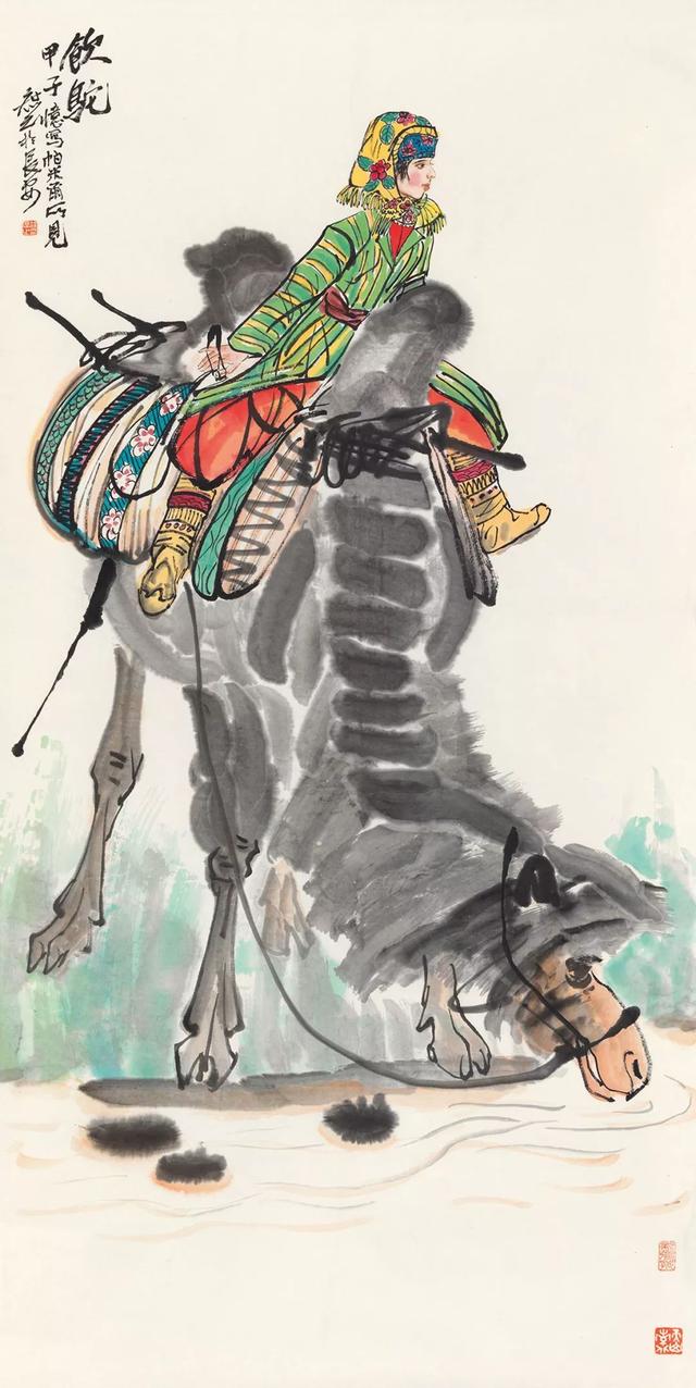 徐庶之｜西域风情画派开创者（80幅）
