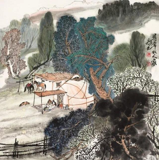 徐庶之｜西域风情画派开创者（80幅）